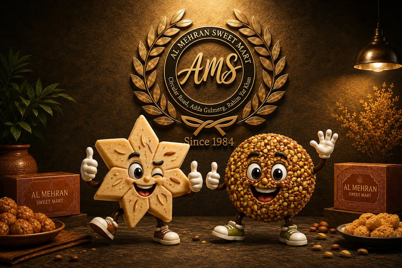 Al Mehran Sweet Mart — traditional sweets since 1984